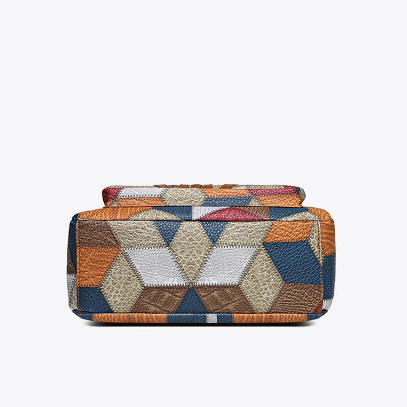 Lorinda – Patchwork Schultertasche