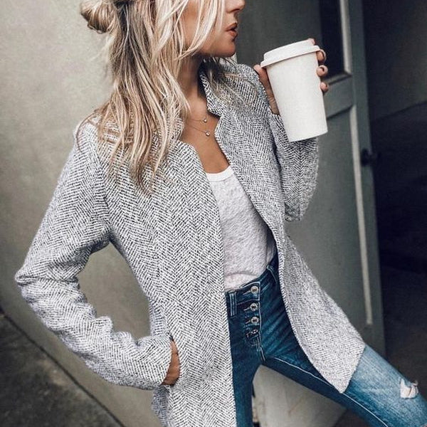 Langer Blazer für Damen