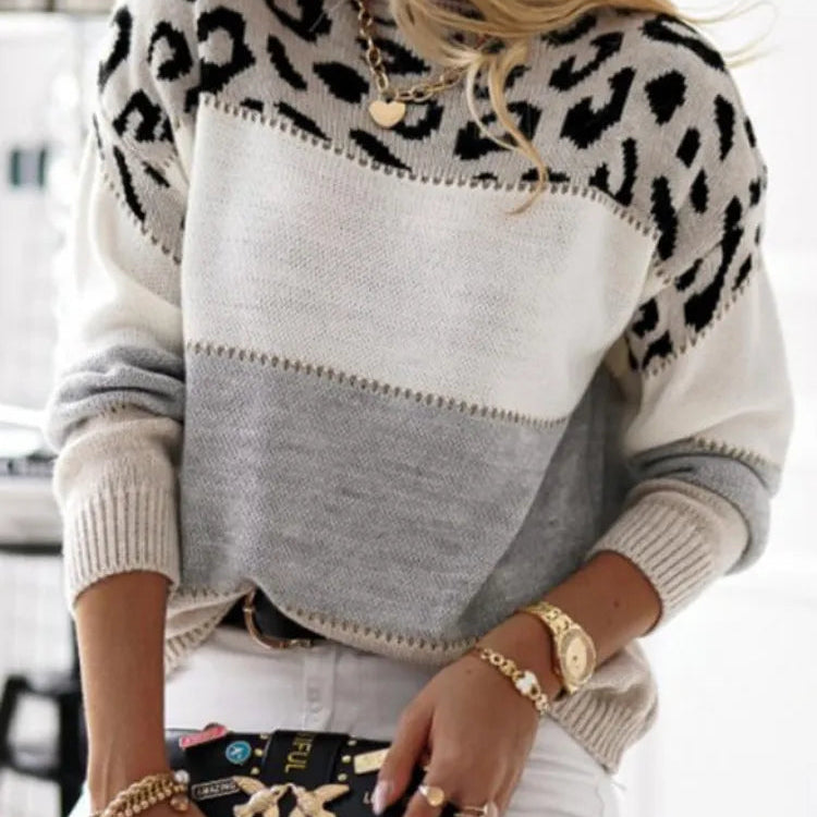 Lässiger Strickpullover für Damen